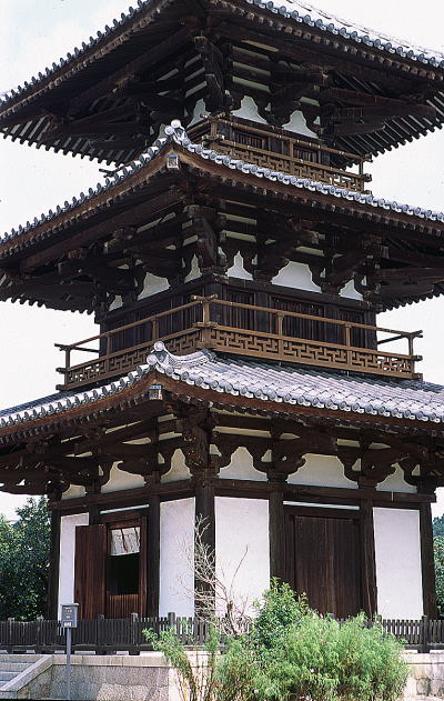 奈良の塔 法起寺三重塔（２）